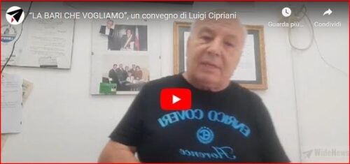 “LA BARI CHE VOGLIAMO”, un convegno per parlare di progetti e proposte legati alla nostra città