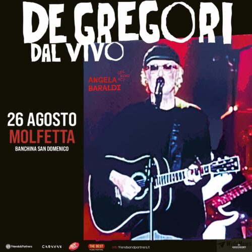 Francesco De Gregori incanta Molfetta al The Best Music Festival