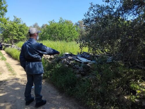 Campagne di Bari, allarme amianto: l'intervento del Nucleo Operativo Ambiente