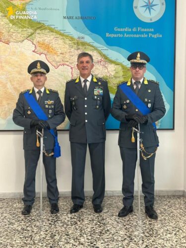 GdF, cambio al vertice della Stazione Navale di Bari: il Maggiore Amoroso subentra al Tenente Colonnello D’Aponte